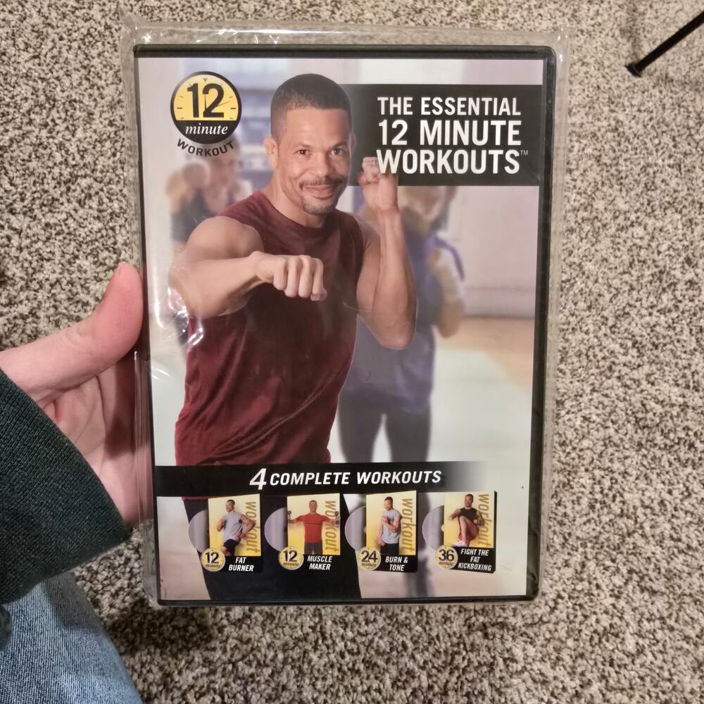 NEW Robert Ferguson The Essential 12 Minute Workouts DVD